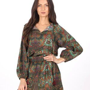 Indu Irina Dynasty Print Top